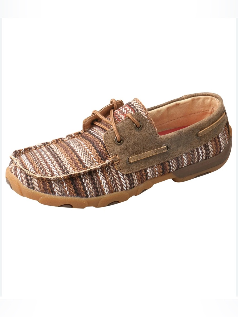 Twisted X Brown Striped Women's Casual Loafer